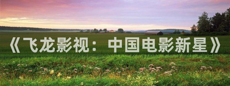 保利万和时光影城：《飞龙影视：中国电影新星》